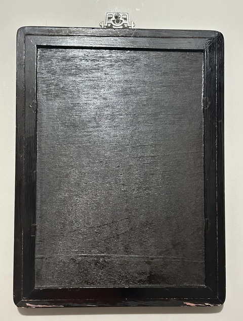 古玩陶瓷嬰戲紋瓷板畫真品鑒賞圖