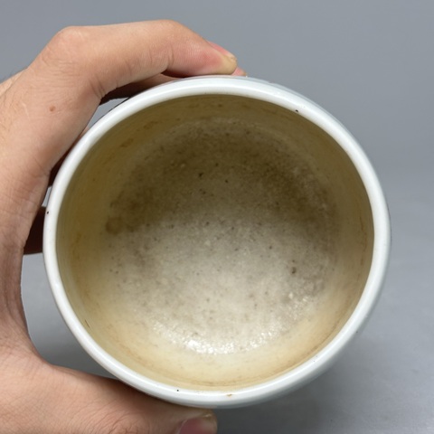 古玩陶瓷清光緒 五彩佛像香爐真品鑒賞圖