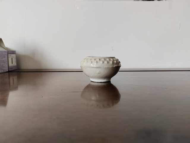 古玩陶瓷青白釉鼓釘洗真品鑒賞圖