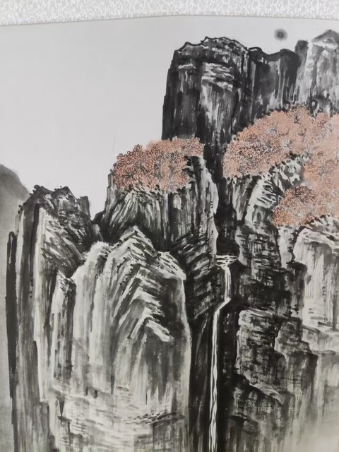 古玩字畫精工裝裱河南名家謝英慧 溪山行遠(yuǎn)圖拍賣,當(dāng)前價(jià)格1288元