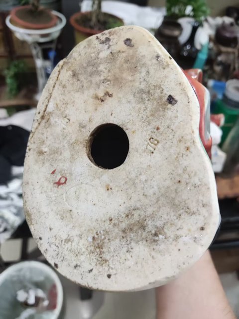 古玩陶瓷福星塑像真品鑒賞圖