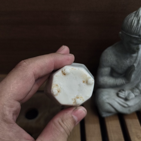 古玩陶瓷晚明德化窯白釉杯拍賣,當前價格88元