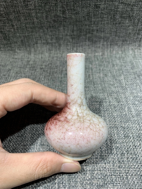 古玩陶瓷荸薺瓶真品鑒賞圖