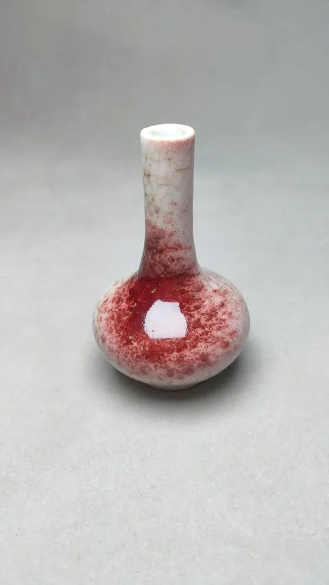 古玩陶瓷荸薺瓶真品鑒賞圖