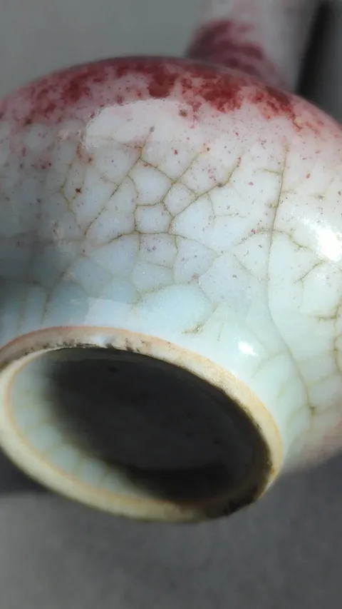 古玩陶瓷荸薺瓶真品鑒賞圖