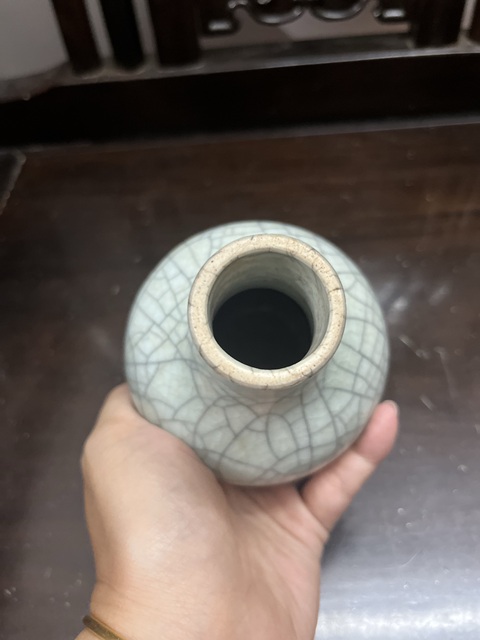 古玩陶瓷 乾隆荸薺瓶真品鑒賞圖