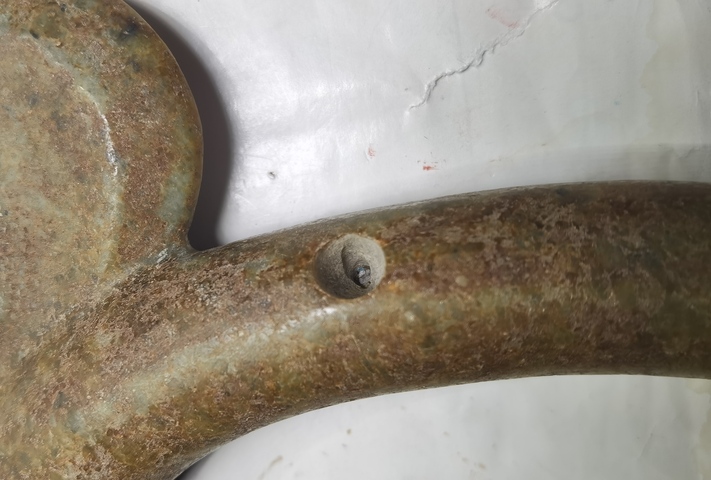 古玩玉器仿古紅山C字龍真品鑒賞圖