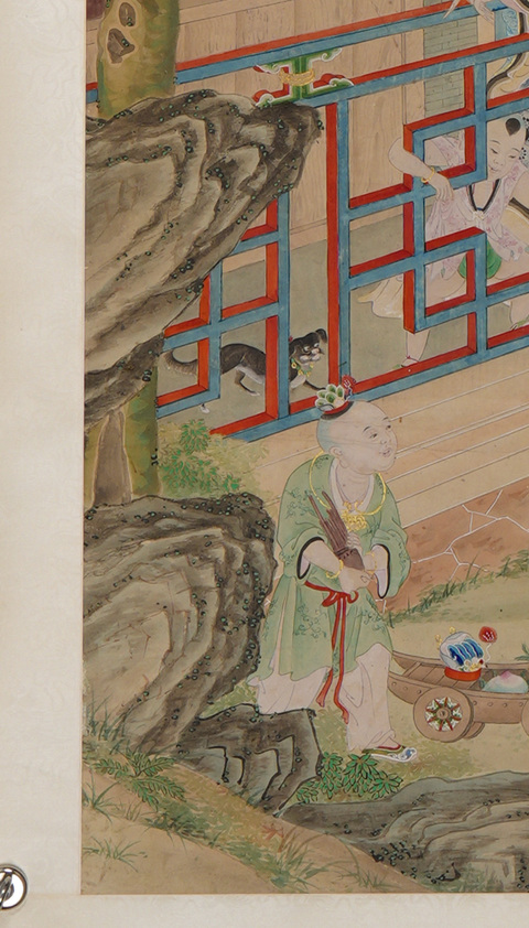 古玩字畫喻蘭款真品鑒賞圖