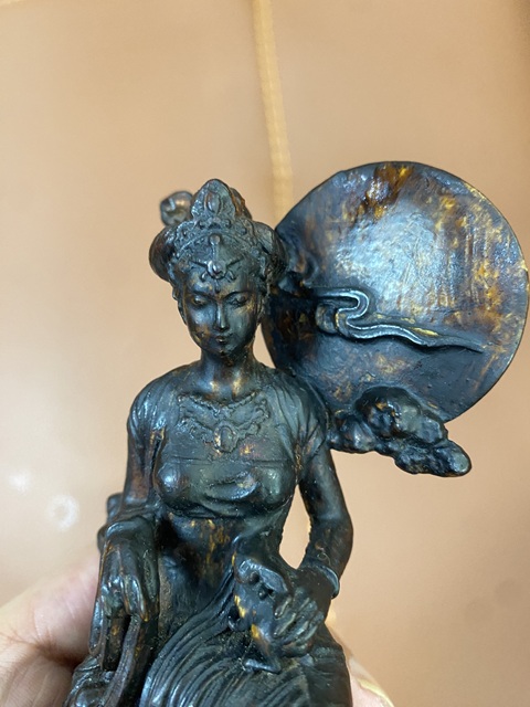 古玩雜項木雕人物真品鑒賞圖