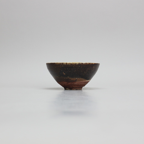 古玩陶瓷吉州窯剪紙貼花梅花盞 真品鑒賞圖
