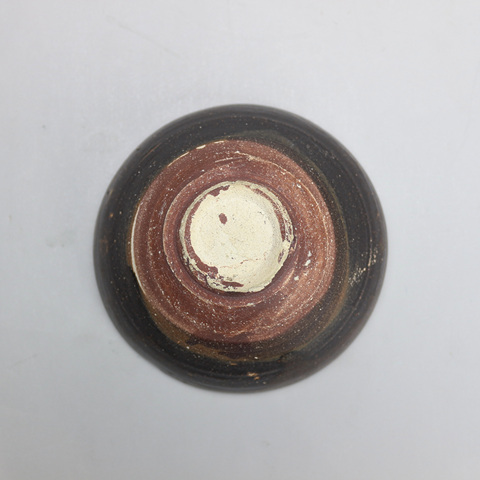 古玩陶瓷吉州窯剪紙貼花梅花盞 真品鑒賞圖