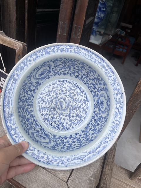 古玩陶瓷凈手盆真品鑒賞圖