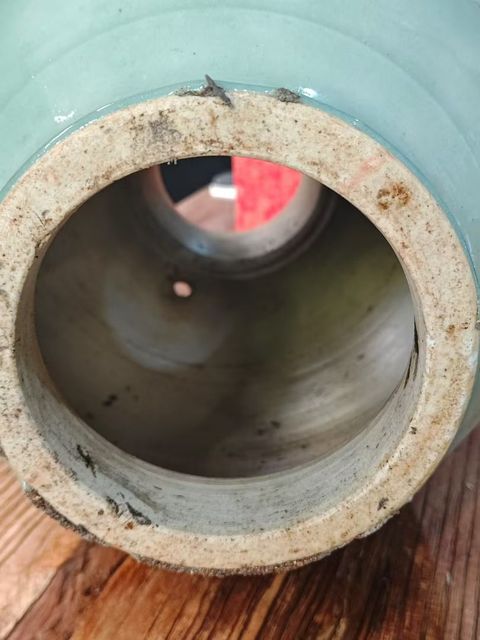 古玩陶瓷豆青釉罐真品鑒賞圖