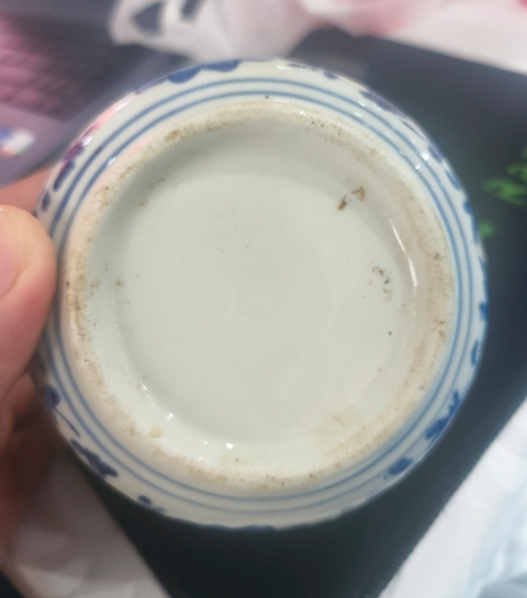 古玩陶瓷青花蓋罐真品鑒賞圖