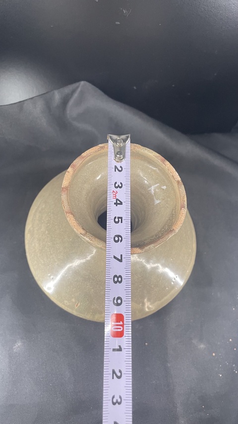 古玩陶瓷青瓷盞托真品鑒賞圖