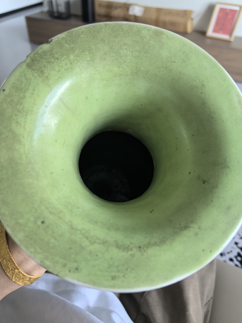 古玩陶瓷民國 粉彩云龍紋真品鑒賞圖