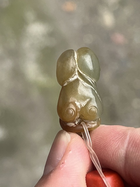 古玩玉器仿古玉掛件真品鑒賞圖