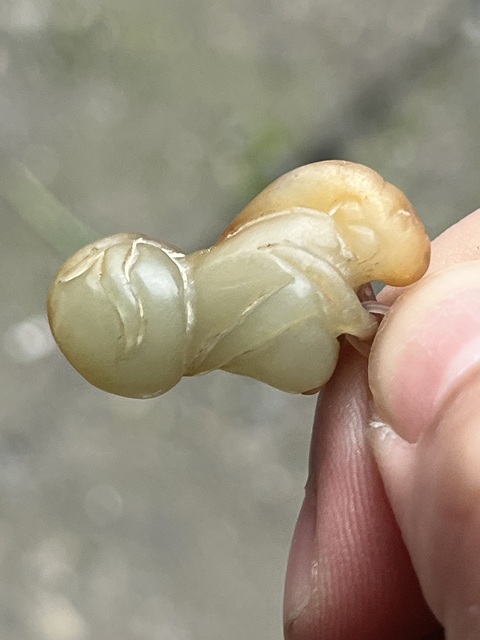 古玩玉器仿古玉掛件真品鑒賞圖