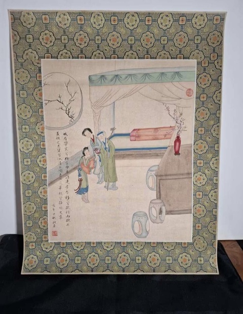 古玩字畫《紅樓夢》畫冊真品鑒賞圖