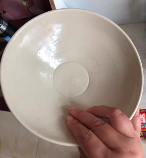 古玩陶瓷宋代白釉碗真品鑒賞圖