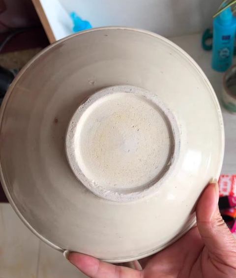 古玩陶瓷宋代白釉碗真品鑒賞圖