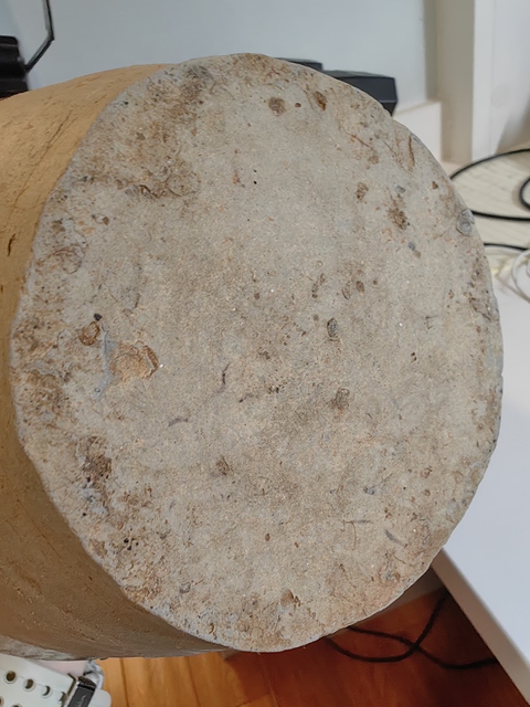 古玩陶瓷四系青瓷盤口瓶拍賣,當前價格500元