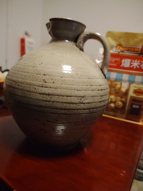 古玩陶瓷青花花卉紋花澆真品鑒賞圖