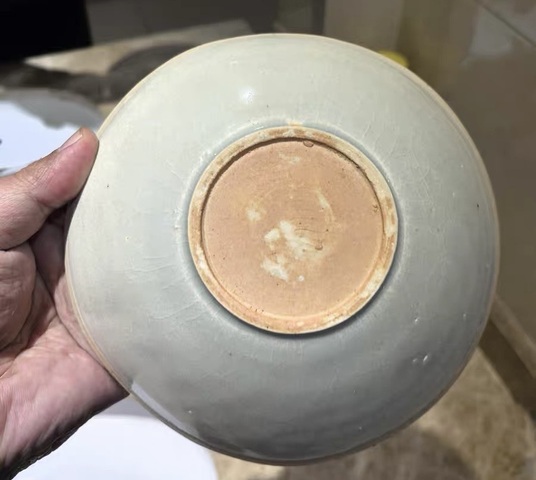 古玩陶瓷湖田窯刻劃花碗真品鑒賞圖