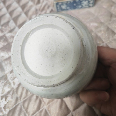 古玩陶瓷青白釉蓋罐真品鑒賞圖