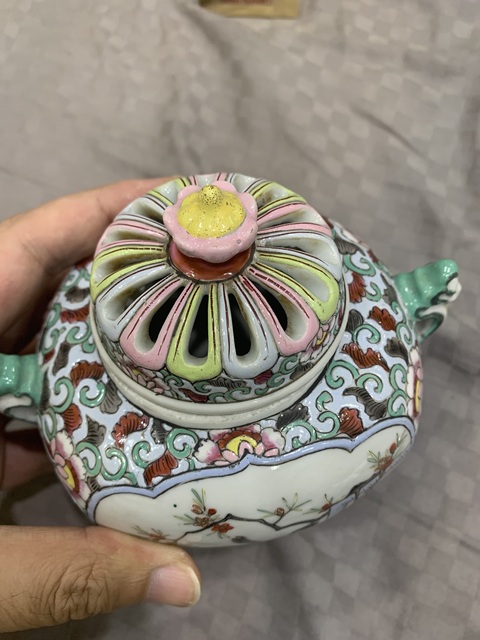 古玩陶瓷粉彩人物罐拍賣,當前價格3000元