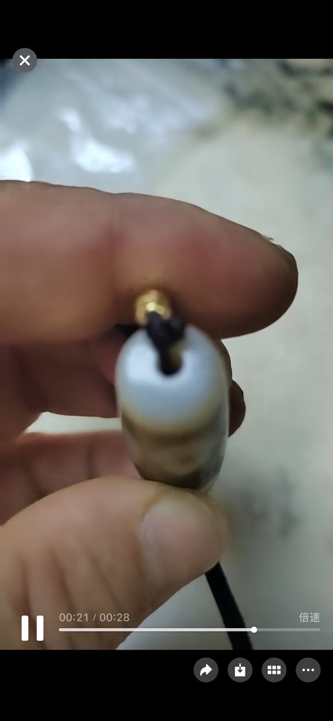 古玩玉器瑪瑙工藝品天珠真品鑒賞圖