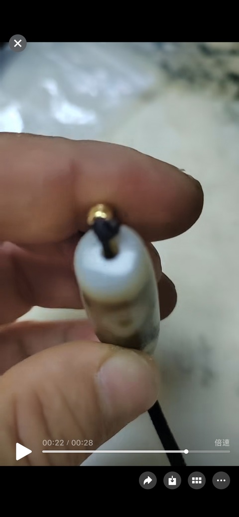古玩玉器瑪瑙工藝品天珠真品鑒賞圖