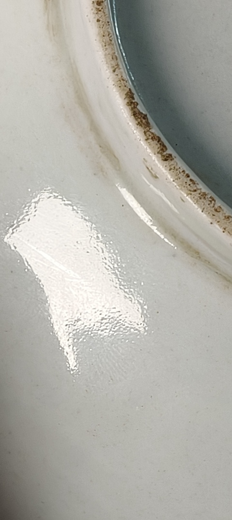 古玩陶瓷白釉瓜棱型碗（日本瓷）真品鑒賞圖