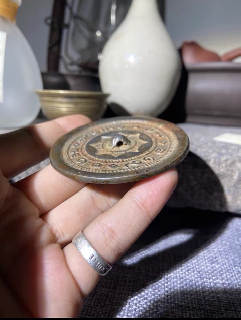 古玩銅器銅鏡真品鑒賞圖