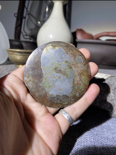 古玩銅器銅鏡真品鑒賞圖