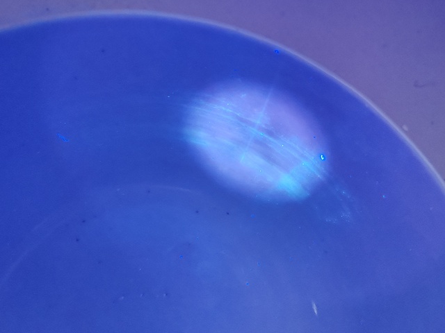 古玩陶瓷青花纏枝花卉紋碗真品鑒賞圖