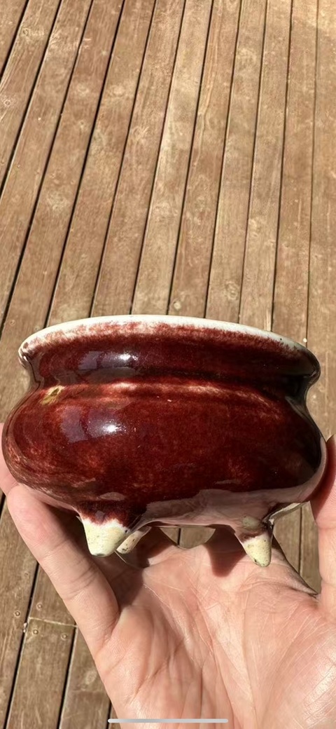 古玩陶瓷香爐真品鑒賞圖