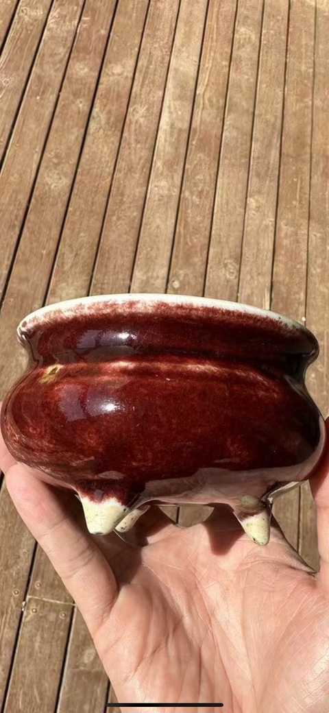 古玩陶瓷香爐真品鑒賞圖
