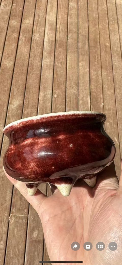 古玩陶瓷香爐真品鑒賞圖