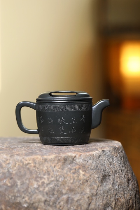 古玩雜項(xiàng)牛蓋漢瓦壺真品鑒賞圖