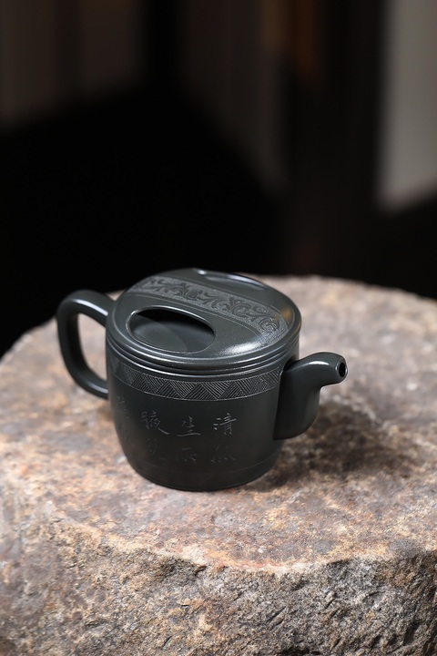 古玩雜項(xiàng)牛蓋漢瓦壺真品鑒賞圖