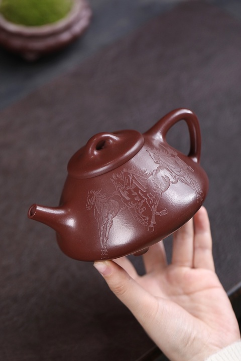 古玩雜項石瓢壺真品鑒賞圖