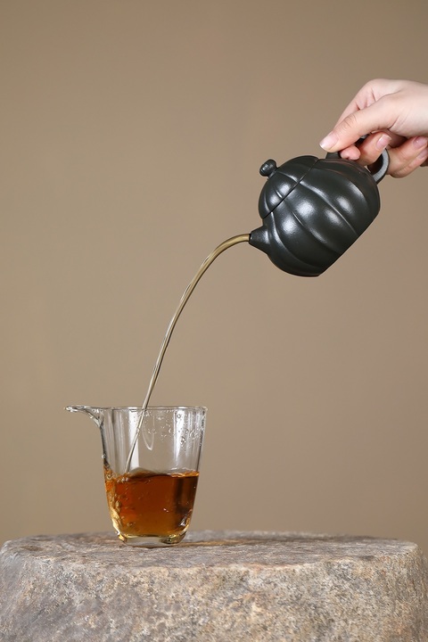 古玩雜項筋紋文旦壺真品鑒賞圖