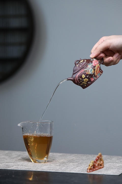 古玩雜項喜上眉梢壺真品鑒賞圖