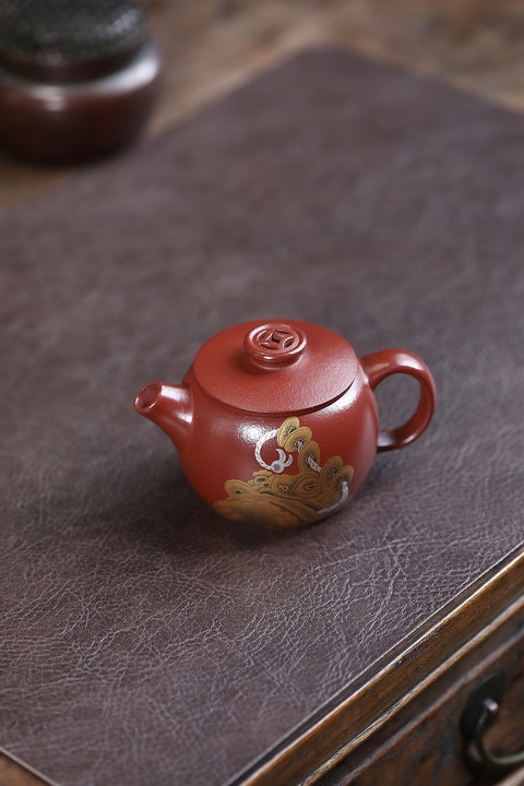 古玩雜項巨輪壺真品鑒賞圖