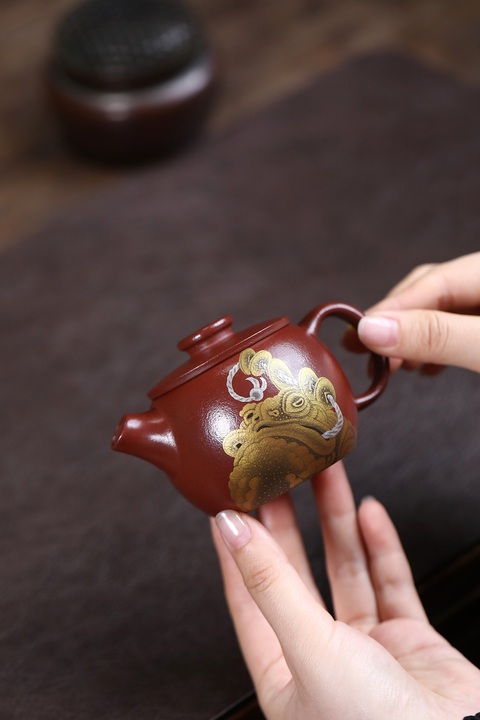 古玩雜項巨輪壺真品鑒賞圖