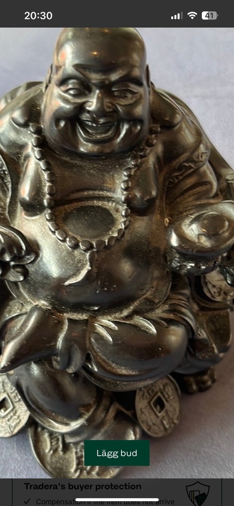 古玩銅器銅彌勒佛真品鑒賞圖