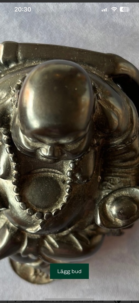 古玩銅器銅彌勒佛真品鑒賞圖