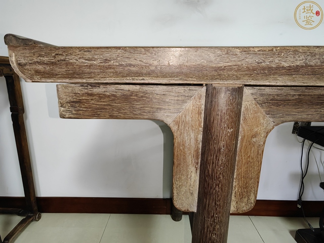 古玩雜項(xiàng)明式榆木案子真品鑒賞圖