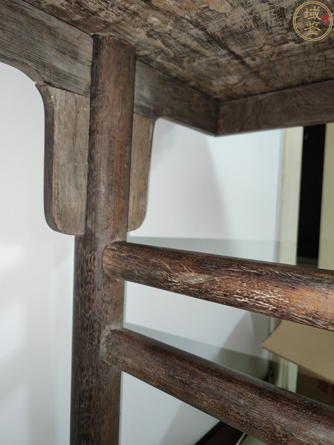 古玩雜項(xiàng)明式榆木案子真品鑒賞圖